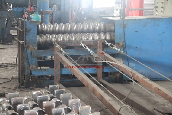 mesin produk gorong gorong baja armco, multi plate,nestable flange e-100, guardrail, steel bridge, costum product
