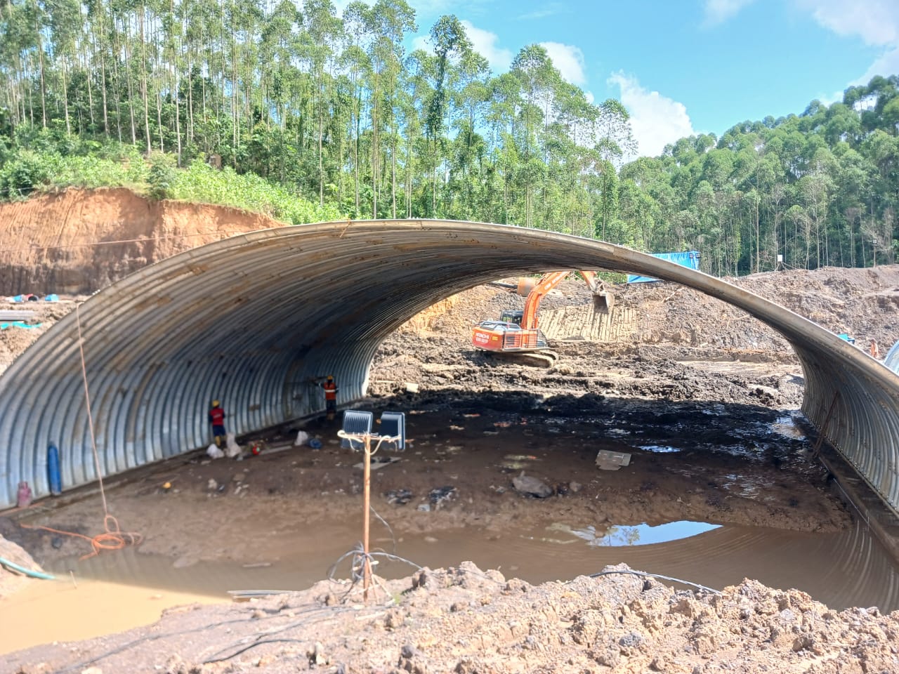 Deep Corrugated Steel Pipe DCSP Deep Corrugated Steel Pipe DCSP